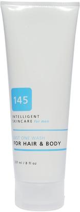 145 Intelligent Skincare for Men, Just One Wash for Hair & Body, By Earth Science, 8 fl oz (237 ml) ,الأرض العلوم، حمام، الجمال، هلام الاستحمام