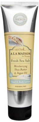 A La Maison de Provence, Hand & Body Lotion, Fresh Sea Salt, 5 fl oz (150 ml) ,حمام، الجمال، غسول الجسم، كريمات اليد