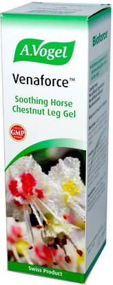 A Vogel, Venaforce, Soothing Horse Chestnut Leg Gel, 3.5 fl oz (100 ml) ,الصحة، المرأة، الدوالي الرعاية الوريد، الأعشاب، كستناء الحصان