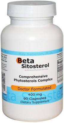 Advance Physician Formulas, Inc., Beta Sitosterol, 400 mg, 90 Capsules ,المكملات الغذائية، بيتا سيتوستيرول