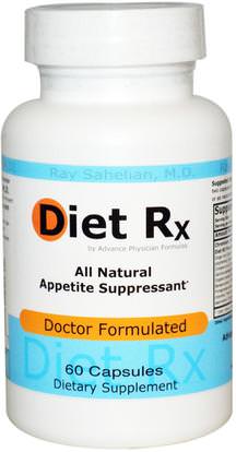 Advance Physician Formulas, Inc., Diet Rx, 60 Capsules ,والمكملات الغذائية، 5-هتب، والصحة، والنظام الغذائي