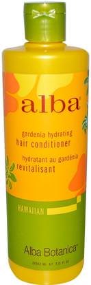 Alba Botanica, Gardenia Hydrating, Hair Conditioner, 12 fl oz (350 ml) ,حمام، الجمال، مكيفات، ألبا بوتانيكا هاواي خط