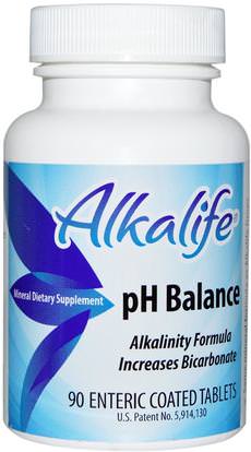 Alkalife, pH Balance, 90 Enteric Coated Tablets ,الصحة، ف التوازن القلوية