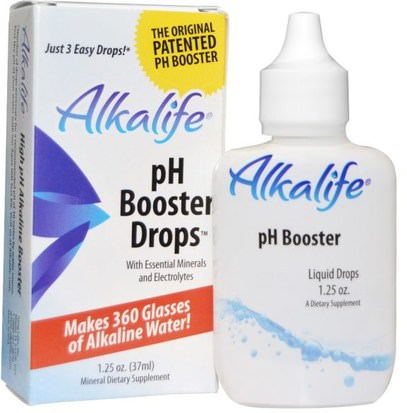 Alkalife, pH Booster Drops, 1.25 oz (37 ml) ,الصحة، ف التوازن القلوية