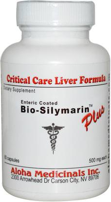 Aloha Medicinals Inc., Bio-Silymarin Plus, 500 mg, 60 Capsules ,الصحة، الحليب الشوك (سيليمارين)