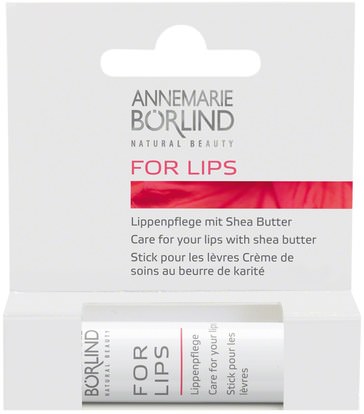 AnneMarie Borlind, For Lips, 0.17 oz (5 g) ,حمام، الجمال، العناية الشفاه، بلسم الشفاه