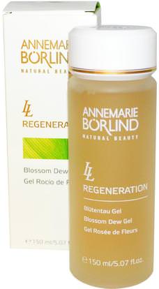 AnneMarie Borlind, LL Regeneration, Blossom Dew Gel, 5.07 fl oz (150 ml) ,الجمال، أحبار الوجه، ليرة لبنانية تجديد سلسلة مكافحة الشيخوخة