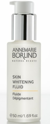 AnneMarie Borlind, Skin Whitening Fluid, 1.69 fl oz (50 ml) ,الصحة، مصل الجلد، الجمال، حمض الصفصاف