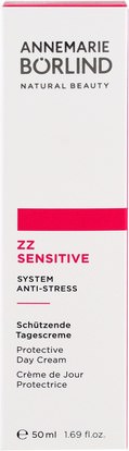AnneMarie Borlind, ZZ Sensitive, System Anti-Stress, Day Cream, 1.69 fl oz (50 ml) ,الصحة، الجلد، الكريمات اليوم، ز الحساسة سلسلة العناية بالبشرة