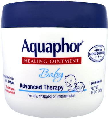 Aquaphor, Baby, Healing Ointment, 14 oz (396 g) ,والصحة، والجلد، والإصابات الحروق