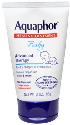 Aquaphor, Baby, Healing Ointment, 3 oz (85 g) ,حمام، الجمال، غسول الجسم، غسول الطفل، الصحة، إلتحم