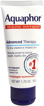 Aquaphor, Healing Ointment, Skin Protectant, 1.75 oz (50 g) ,والصحة، والجلد، والإصابات الحروق