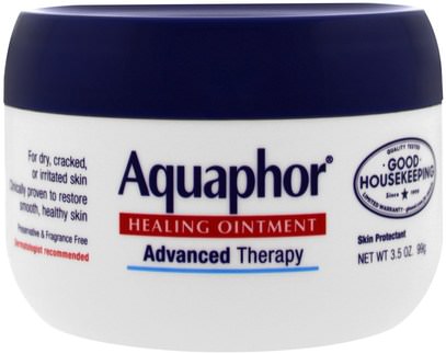 Aquaphor, Healing Ointment, Skin Protectant, 3.5 oz (99 g) ,والصحة، والجلد، والإصابات الحروق