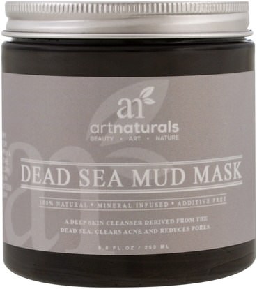 Artnaturals, Dead Sea Mud Mask, 8.8 oz (250 ml) ,الجمال، العناية بالوجه، أقنعة الوجه