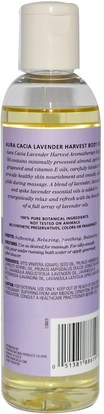 Aura Cacia, Aromatherapy Body Oil, Relaxing Lavender, 8 fl oz (237 ml) ,الصحة، الجلد، زيت التدليك