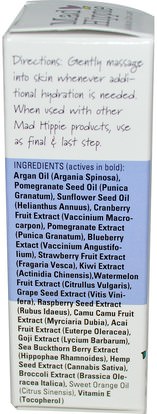 حمام، الجمال، أرجان، العناية بالوجه، فيتامين، c Mad Hippie Skin Care Products, Antioxidant Facial Oil, 1.02 fl oz (30 ml)