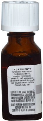 حمام، الجمال، الزيوت العطرية الزيوت Aura Cacia, 100% Pure Essential Oils, Meditation, 0.5 fl oz (15 ml)