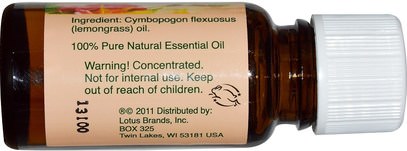 حمام، الجمال، الزيوت العطرية الزيوت، زيت الليمون Natures Alchemy, Lemongrass, Essential Oil, 0.5 oz (15 ml)