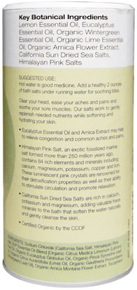 حمام، الجمال، أملاح الاستحمام EO Products, Be Well Bath Salt & Soak, Eucalyptus & Arnica, 22 oz (623.7 g)