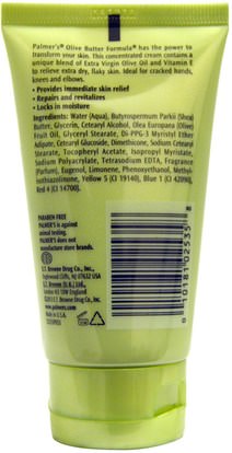 حمام، الجمال، غسول الجسم Palmers, Olive Oil Formula, With Vitamin E, Hand Cream, 2.1 oz (60 g)