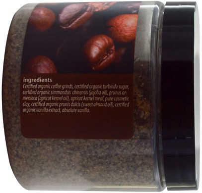 حمام، الجمال، فرك الجسم Isvara Organics, Coffee Sugar Body Polish, 12 oz (355 ml)