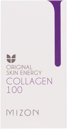 حمام، الجمال، درس بإجهاد، هشاشة العظام، الكولاجين Mizon, Collagen 100, 1 oz (30 ml)