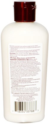 حمام، الجمال، مكيفات، الشعر، فروة الرأس، الشامبو، مكيف Desert Essence, Coconut Shine & Refine Hair Lotion, 6.4 fl oz (190 ml)