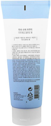 حمام، الجمال، العناية بالوجه، منظفات الوجه Missha, Super Aqua Refreshing Cleansing Foam, 6.76 fl oz (200 ml)