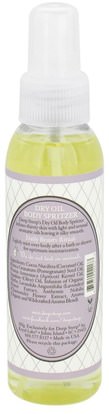 حمام، الجمال، بخاخ العطر Deep Steep, Dry Oil Body Spritzer, Lavender Chamomile, 4 fl oz (118 ml)