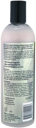 حمام، الجمال، الشعر، فروة الرأس، مكيفات Faith in Nature, Conditioner, For All Hair Types, Seaweed & Citrus, 13.5 fl oz (400 ml)