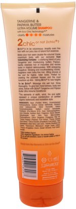 حمام، الجمال، دقة بالغة، فروة الرأس Giovanni, 2Chic, Ultra-Volume Shampoo, for Fine Limp Hair, Tangerine & Papaya Butter, 8.5 fl oz (250 ml)