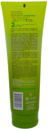 حمام، الجمال، دقة بالغة، فروة الرأس Giovanni, Ultra-Moist Conditioner, for Dry, Damaged Hair, Avocado & Olive Oil, 8.5 fl oz (250 ml)