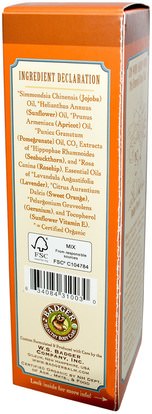 حمام، الجمال، الشعر، فروة الرأس، الشامبو، مكيف Badger Company, Seabuckthorn Antioxidant Hair Oil, Apricot & Pomegranate, 2 fl oz (59.1 ml)