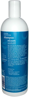 حمام، الجمال، الشعر، فروة الرأس، الشامبو، مكيف Beauty Without Cruelty, Shampoo, Daily Benefits, 16 fl oz (473 ml)