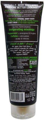 حمام، الجمال، الشعر، فروة الرأس، الشامبو، مكيف BR, Invigorating Shampoo, Malted Mint, 8.5 fl oz (250 ml)