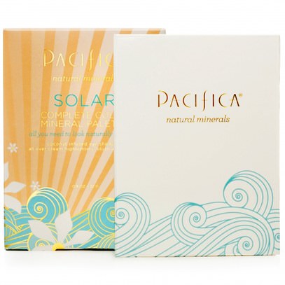 حمام، الجمال، ماكياج، ظلال العيون Pacifica, Solar Complete Mineral Palette, 0.8 oz (22 g)