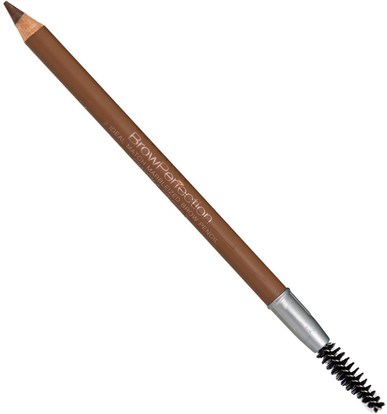 حمام، الجمال، بنية، الحاجب، رسم Prestige Cosmetics, Ideal Match Marbleized Brow Pencil, Medium/Deep, 0.042 oz (1.2 g)
