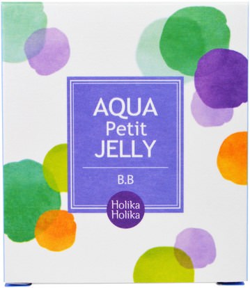 حمام، الجمال، ماكياج، السائل ماكياج Holika Holika, Aqua Petit Jelly BB, SPF 20, Aqua Beige 01, 1.35 oz (40 ml)
