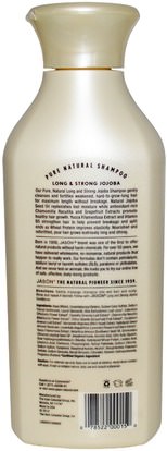 حمام، الجمال، الشامبو، الشعر، فروة الرأس، مكيف Jason Natural, Pure Natural Shampoo, Long & Strong Jojoba, 16 fl oz (473 ml)