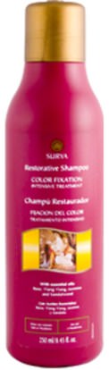 حمام، الجمال، الشامبو، الشعر، فروة الرأس، مكيف Surya Henna, Restorative Shampoo, Color Fixation, 8.45 fl oz (250 ml)