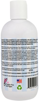 حمام، الجمال، الشامبو، هلام الاستحمام Logic Products, TotLogic, 2 in 1 Wash & Shampoo, Original Scent, 8 fl oz (236 ml)