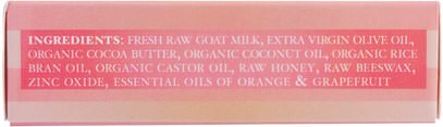 حمام، الجمال، الحلاقة، الصابون Tierra Mia Organics, Raw Goat Milk Skin Therapy, Shaving Soap, For Women, 2.5 oz