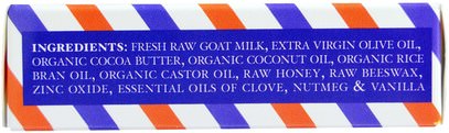 حمام، الجمال، الحلاقة، الصابون Tierra Mia Organics, Raw Goat Milk Skin Therapy, Shaving Soap For Men, 2.5 oz