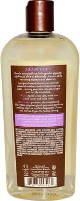حمام، الجمال، هلام الاستحمام Hugo Naturals, Shower Gel, French Lavender, 12 fl oz (355 ml)