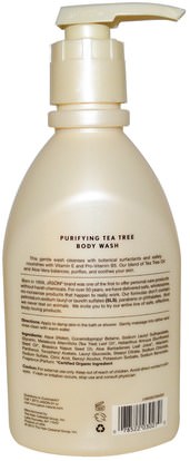 حمام، الجمال، هلام الاستحمام Jason Natural, Body Wash, Purifying Tea Tree, 30 fl oz (887 ml)