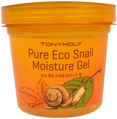 حمام، الجمال، العناية بالبشرة Tony Moly, Pure Eco Snail Moisture Gel, 300 ml