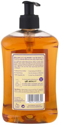 حمام، الجمال، الصابون A La Maison de Provence, Hand & Body Soap, Lavender Aloe, 16.9 fl oz (500 ml)