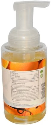 حمام، الجمال، الصابون، رغوة الصابون Clean Well, Natural Antibacterial Foaming Soap, Orange Vanilla, 9.5 fl oz (280 ml)