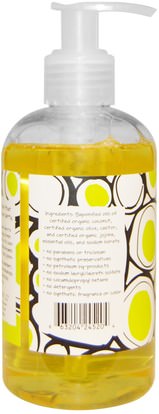حمام، الجمال، الصابون Indigo Wild, Zum Wash, Natural Liquid Soap for Hands and Body, Lemongrass, 8 fl oz (225 ml)