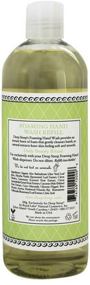 حمام، الجمال، الصابون، الغيارات Deep Steep, Foaming Hand Wash Refill, Honeydew-Spearmint, 16 fl oz (474 ml)